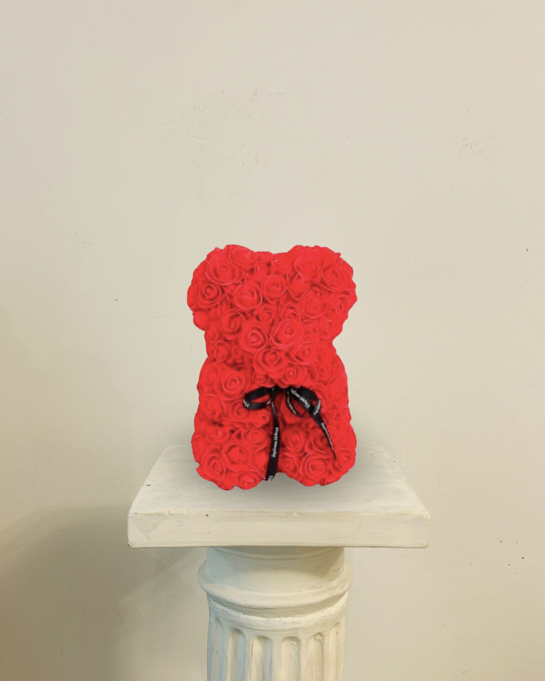 Osito de Rosas Rojo 25cm