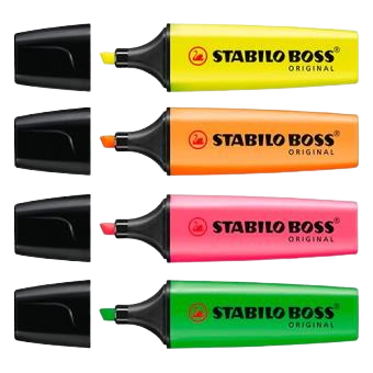 Pack de subrayadores